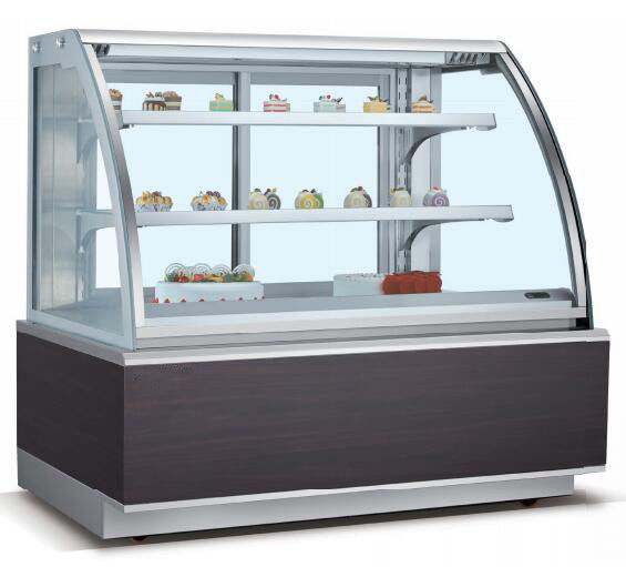 2-8 Degree Refrigerated Pie Display Case  Cake Display Cabinet 370L 461L 553L