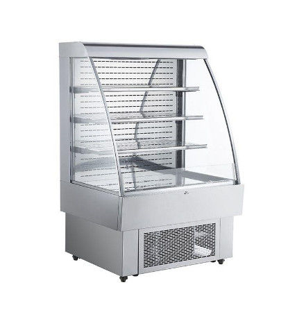 380L R404a R290 Food To Go Chiller Ventilated Cooling System Supermarket Convenience Store