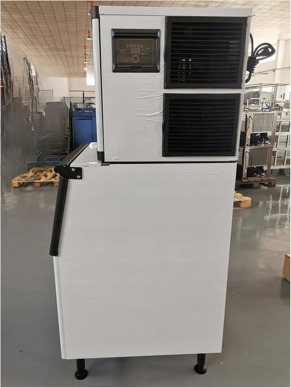 Automatic UV Sterilization Ice Machine SK-500P Hot Stainless Steel Small Dessert 500kg