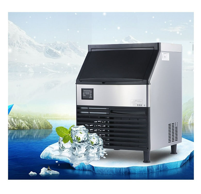 Commerical Cube Ice Machine 316SS SK-160P 73kg/24h For Fresh Slices