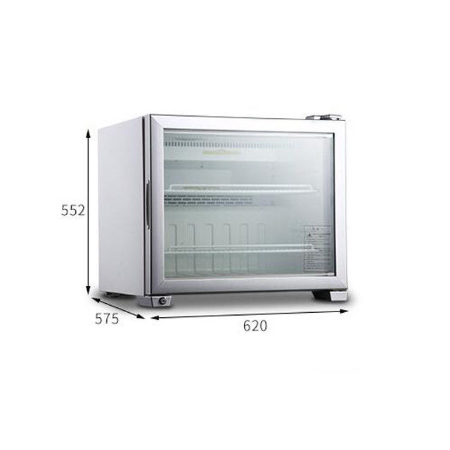 Direct Cooling 49L Commercial Ice Cream Freezer Restaurant Single Door