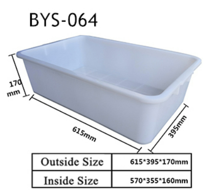 Food Grade Frozen Refrigerated Beef Meet Box Cold Room Storage Container Tray