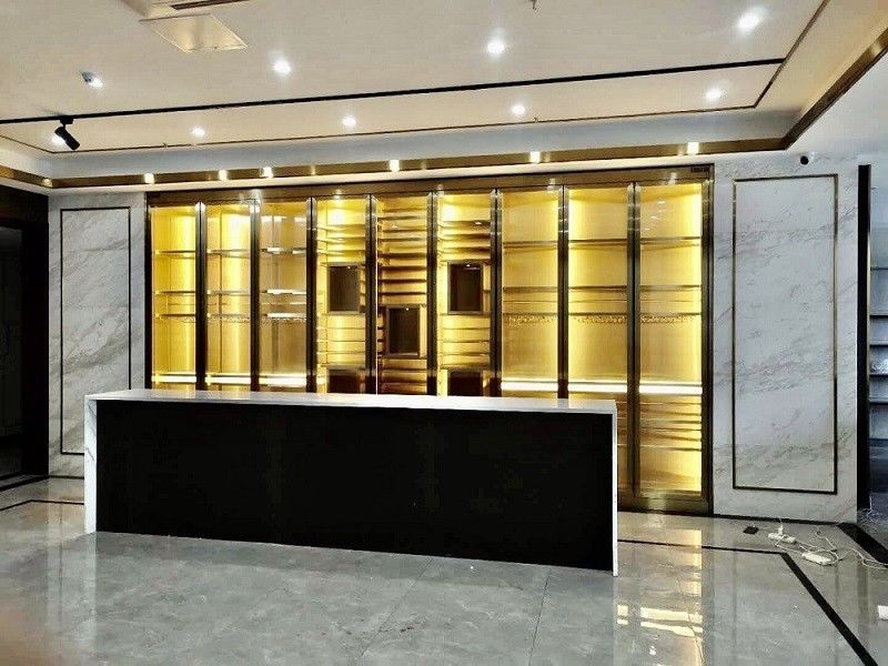 Hotels Restaurants Wine Cellar Glass Wine Storage Glass Wall