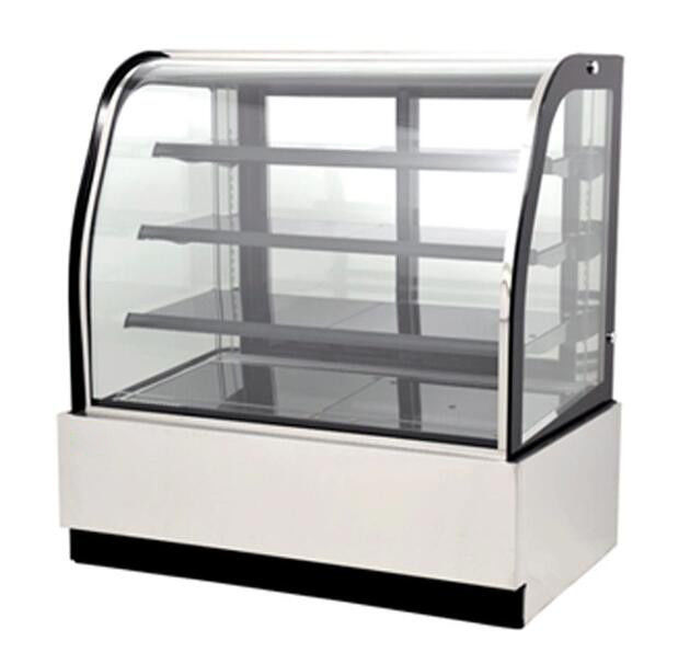 Lockable 32°F-38°F Bakery Display Case 110V For Professional Bakers