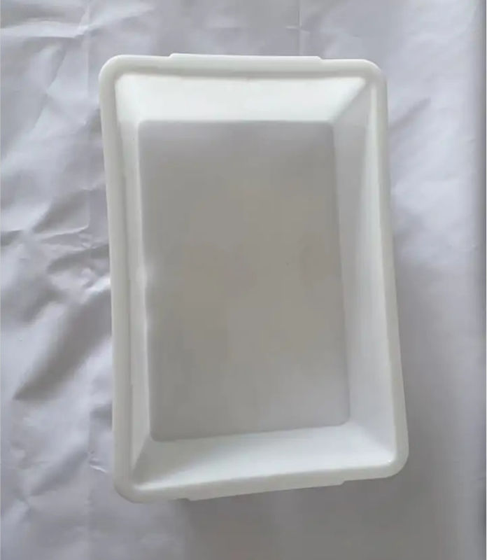 PE Plastic Freezer Tray Thickened Plastic Basin Fresh Ice Plastic Square Dispensing Tray