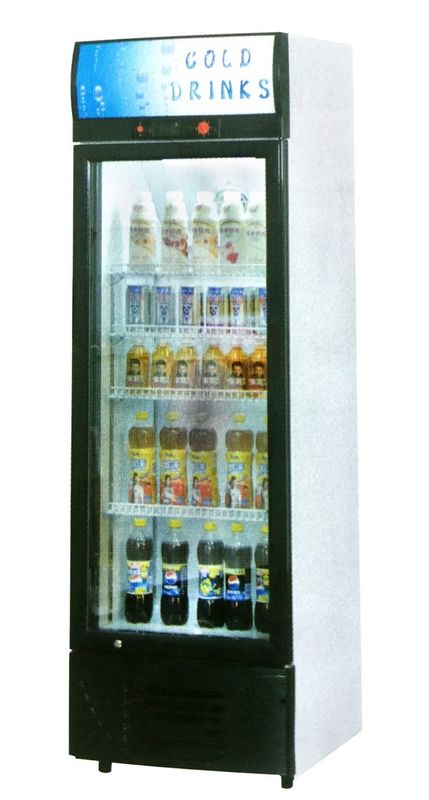 R134a Beverage Single Door Upright Cooler  With Canopy  Air Cooled