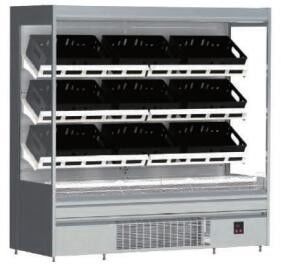 R290  Open Front Open Display Fridge Open Front Refrigerated Display Case