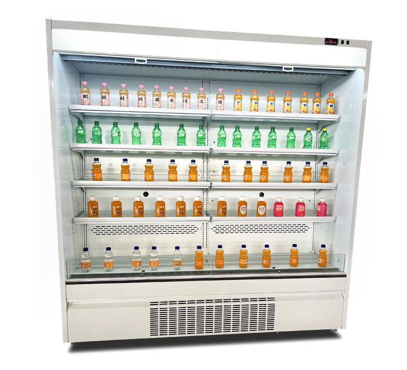 R404a R290 Open Display Fridge Open Display Merchandiser For Convenience Store