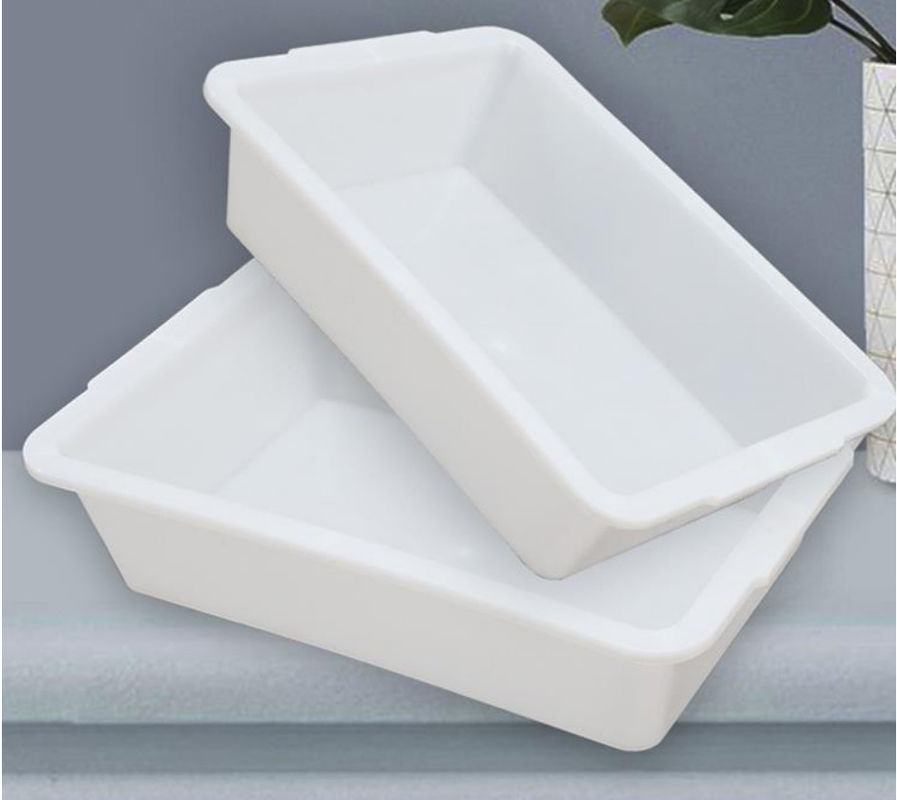 Rectangular Plastic Basket Ice Tray Spicy Basin Supermarket Storage Preservation Box