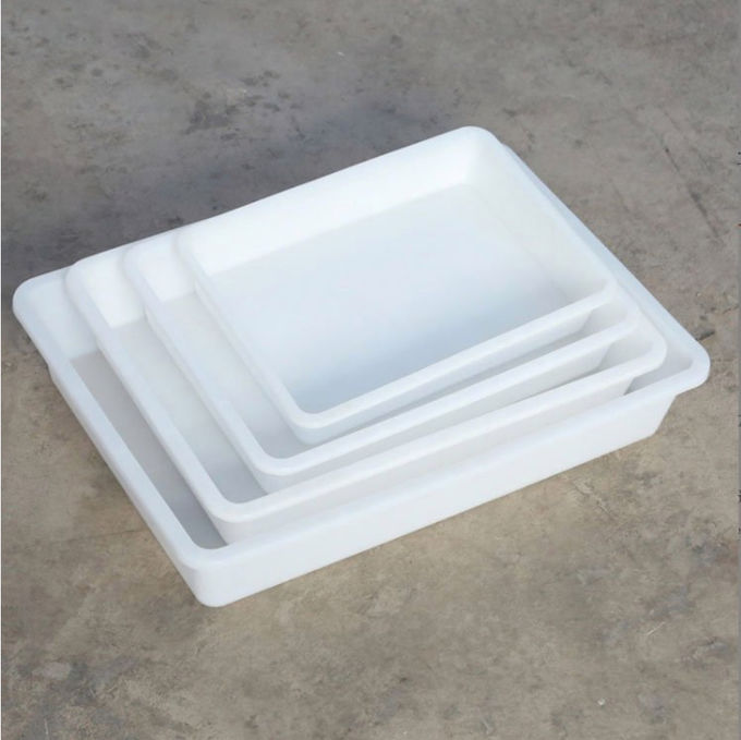 Rectangular Plastic Basket Ice Tray Spicy Basin Supermarket Storage Preservation Box