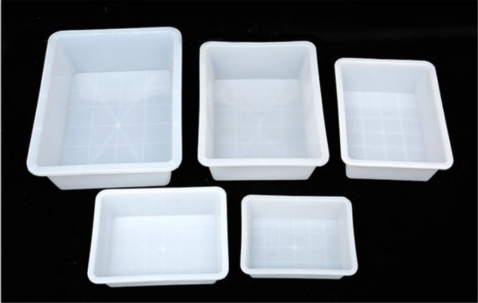 Rectangular Plastic Basket Ice Tray Spicy Basin Supermarket Storage Preservation Box