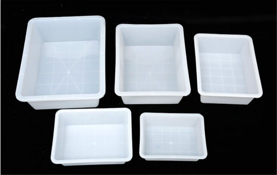 Rectangular Plastic Supermarket Kindergarten Storage Box Thickened Fresh Box Basket