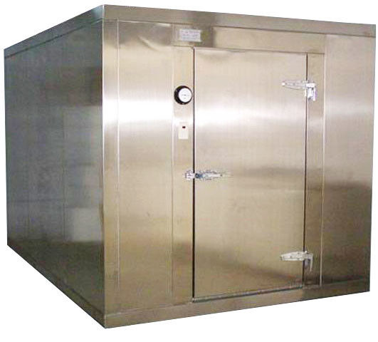 Restaurant Kitchen Industrial Walk In Freezer Stainless Steel SUS304