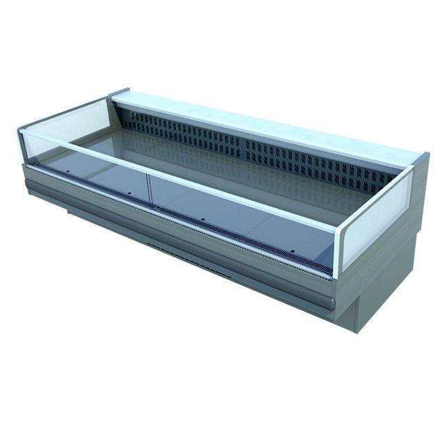 Seafood Refrigerated Meat Display Cabinets ,R404a R290 Open meat deli display case