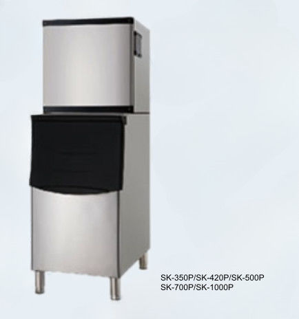 Sk-350p Modular Type Cube Ice Machine No Dismantling Cleaning Small Commercial Dessert